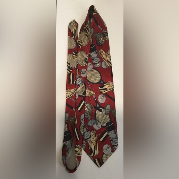 Duomo Milano Other - Vintage Duomo Milano Tennis Tie Handmade Tennis Sport
